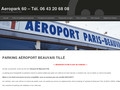 Horaire place parking discount aeroport Beauvais-Tillé