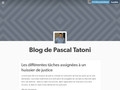 Blog Pascal Tatoni