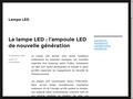 Lampe LED et Ampoule LED