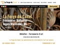 Ferronnerie   La Forge du Canal à Grasse (06)