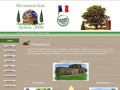Maison ossature bois Action 2000 à Beaucaire dans le Gard, région Languedoc Roussillon