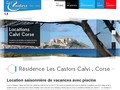 Résidence Les Castors Calvi, Corse location saisonnière