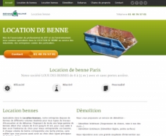 Benne Online, Location benne et loueur de bennes spécialiste Paris