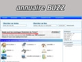 Buzz l'annuaire gratuit sans lien retour