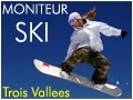 Apprendre le ski a un enfant - Emmanuel moniteur de ski les 3 Vallées