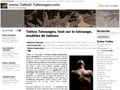 Tattoo tatouages : modèles et catalogue de tattoos