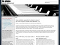 Le Piano pour débutant cours de piano sur internet
