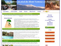 Gite des Demoiselles Gîte Bédoin Mont Ventoux Provence