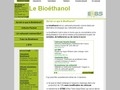 Le bioéthanol