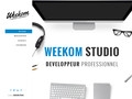 Weekom - Site internet Flyer Cartes de visite Design web