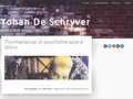 Yohan De Schryver - Psychanalyse et psychothérapie à Mons