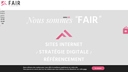 Agence web à Nantes et création de site Internet   Fair (44)