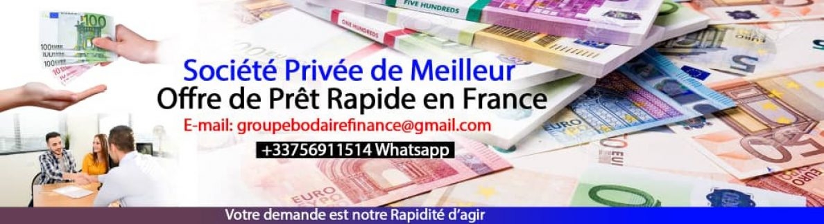 Credit entre particulier societe privee pour offre d’argent en France