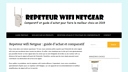 Guide comparatif des meilleurs répéteurs wifi Netgear