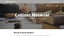 Le cabinet notarial