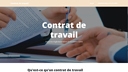 Le contrat de travail