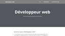 Developpeur web