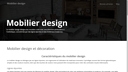 Mobilier design