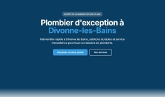 Plombier divonne les bains