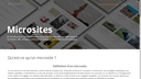 Microsites