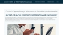Le contrat d'apprentissage
