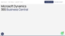 Microsoft Dynamics 365 Business Central Maroc