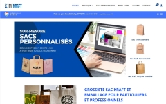 Sac kraft personnalisé